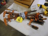 Lot of Small Bar Clamps
