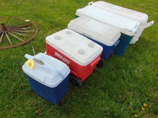 Lot of coolers