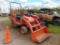 Kubota BX24D Tractor w/Kubota BX24 Loader & Kubota BT601 Backhoe