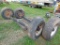Pair of 7000lb Axles & Tires