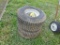 Pair of 20-8.00-8 Tires and Rims