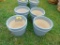 4 Clay Pots