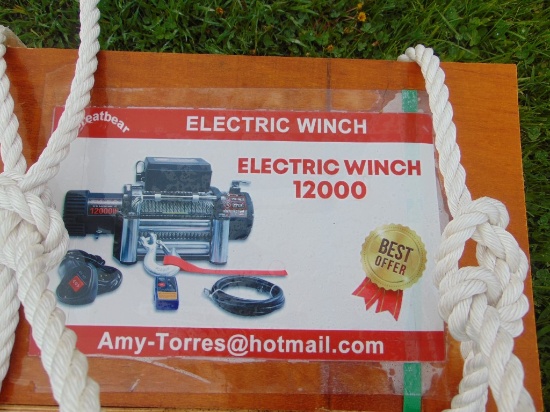 NEW 12000lb Electric Winch