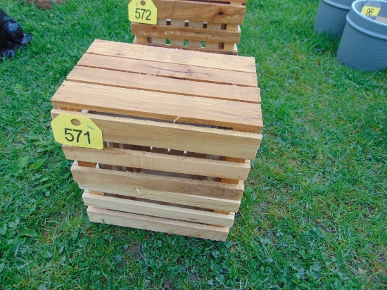 3 Wooden Crates