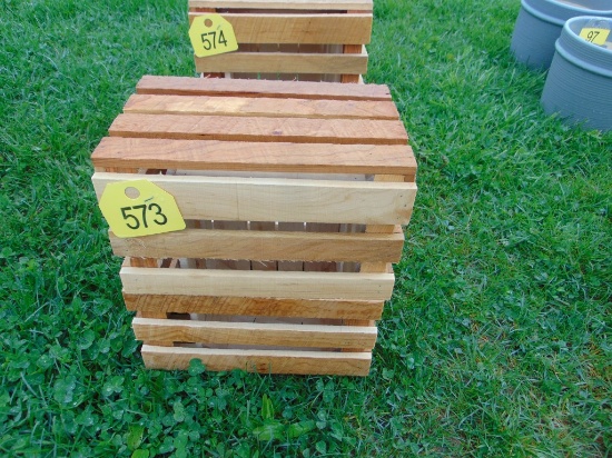 3 Wooden Crates