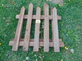 2 Wooden Fences