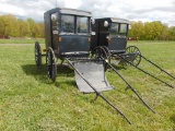 Amish 4 Wheel Enclosed Buggy