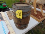 Small Wooden Barrel
