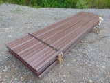 30 Pieces of 12ft Brown Tin 360 linear feet