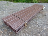 30 Pieces of 12ft Brown Tin 360 linear feet