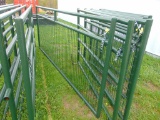 1 NEW 10ft Steel Gate w/Wire