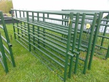 3 NEW 10ft Steel Gates