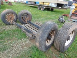 Pair of 7000lb Axles & Tires