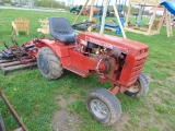 Wheel Horse C-160 Lawn Tractor w/Cultivators & 42inch Deck