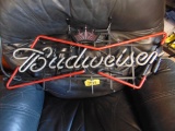 Budweiser Light Up Sign