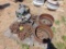 Pallet Lot of Tire Chains-Water Pipe Fittings-Brake Drums