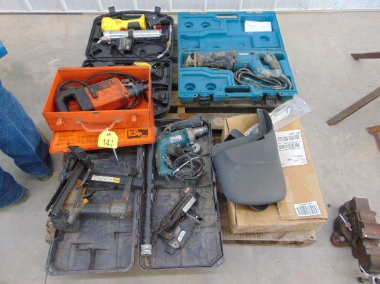 Pallet of Air & Electric Tools