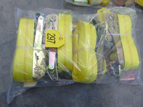 4 NEW Ratchet Straps
