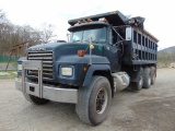 1996 R Model Mack Tri Axle Dump Truck