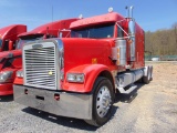 2005 Freightliner Classic Flat Top Sleeper Road Truck