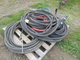 Pallet of Sand Blasting Hose & Nozzle