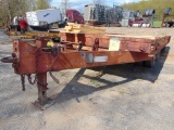 1977 Totem All Pintle Hitch 20ft Tilt Deck Trailer