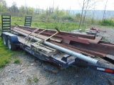 Lot of Misc Steel TRAILER NOT INCLUDED