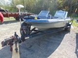 1991 Procraft 18ft Boat w/150 Mariner Outboard Motor & 1991 Brunswick Boat Trailer