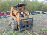 Case 1845C Skid Steer w/Pallet Forks