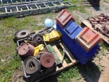 Pallet Lot of Flat Bed Assessories