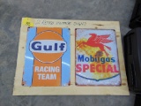 2 Retro Vintage Signs