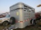 2002 Adams 12' Livestock Trailer