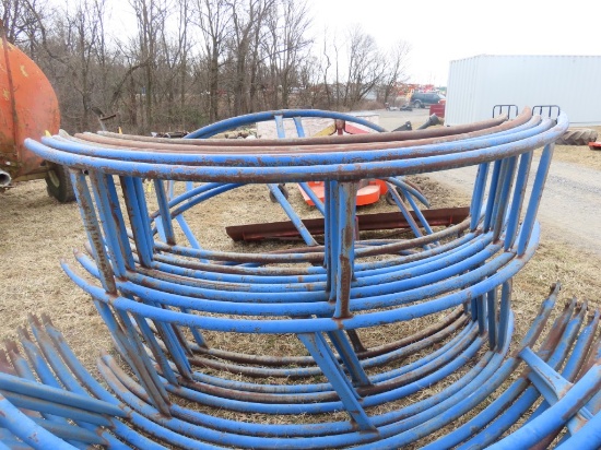 3pc Metal Round Bale Feeder
