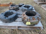(8) NH Rear Wheel Weights