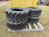 (4) 12-16.5 Tires