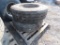 (2) 315/80R22.5 Tires and Steel Rims