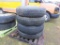 (4) 22.5 Tires and Rims