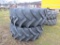 Pair of 600/70R-30 Goodyear Tires