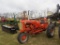 AC C Tractor w/Bar Mower