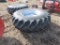 (2) 18.4-30 Tire and Bolt On Dual Rim