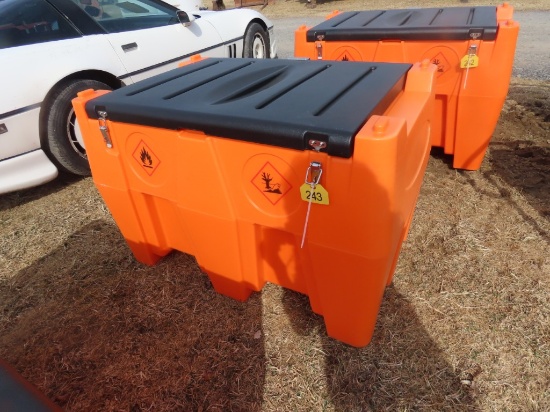 NEW Poly Fuel Tank w/12V Pump