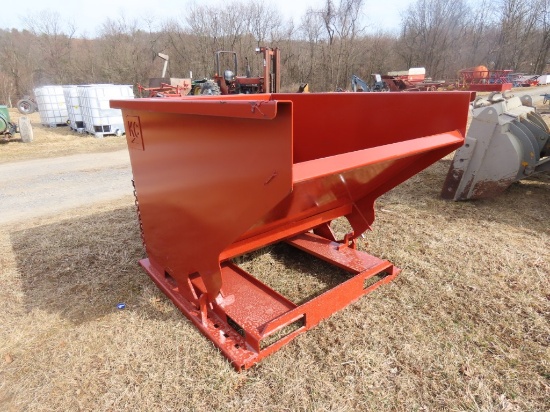 NEW Fork Packet 2yd Self Dumping Dumpster