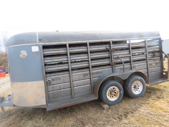 1994 WW 16' T/A Livestock Trailer