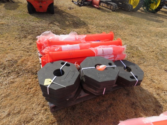(25) NEW Safety Cones BY THE PIECE