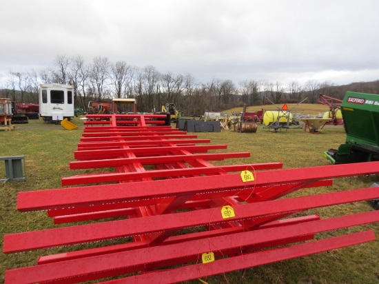 NEW 20' Round Bale Wagon NO GEAR