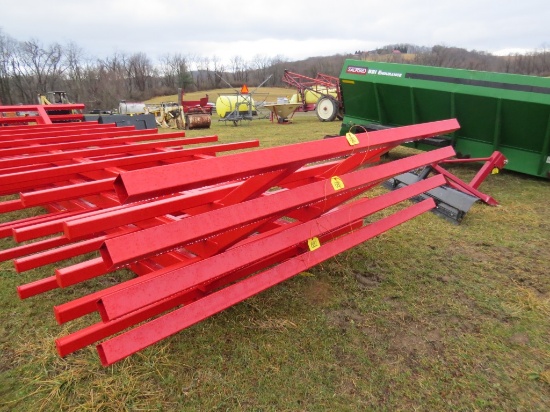 NEW 20' Round Bale Wagon NO GEAR
