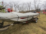 1988 15' Bass Tracker Boat w/Trailer
