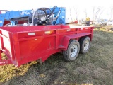 2019 Bri Mar 12' T/A Dump Trailer