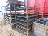 Lot of Metal Racking w/Legs
