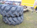 Pair of 480/70R-28 Tires